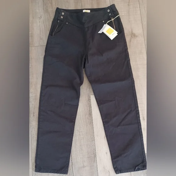 NWT NOAM Women's Hardy pants, Size 30 in black - Picture 2 of 6